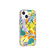 EvoArt - Apple iPhone 13 Mini Case MagSafe Compatible - Green Leaf