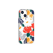 EvoArt - Apple iPhone 13 Mini Case MagSafe Compatible - Red Rose