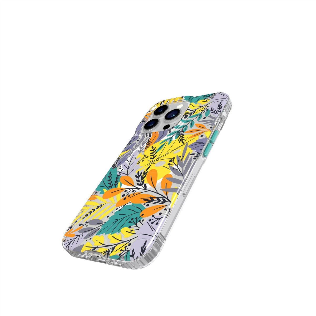 EvoArt - Apple iPhone 13 Pro Case MagSafe Compatible - Green Leaf