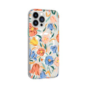 EvoArt - Apple iPhone 13 Pro Max Case MagSafe Compatible - Peach Tulip
