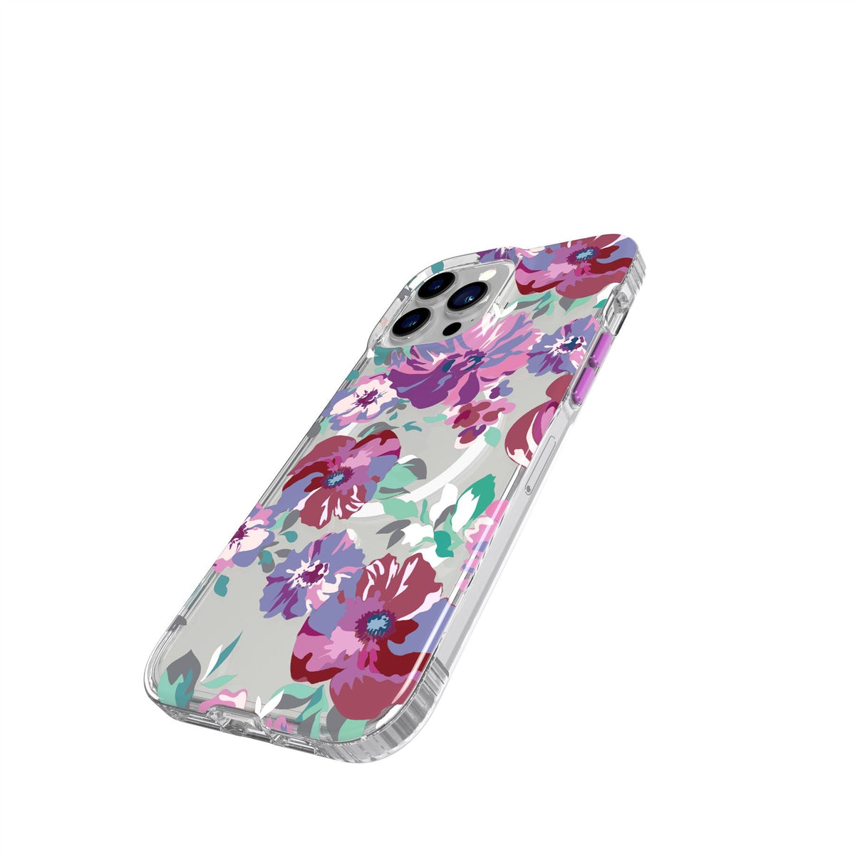 EvoArt - Apple iPhone 13 Pro Max Case MagSafe Compatible - Purple Anemone