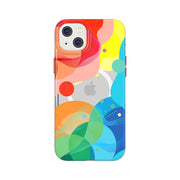 EvoArt - Apple iPhone 14 Plus Case MagSafe Compatible - Bubble Bounce