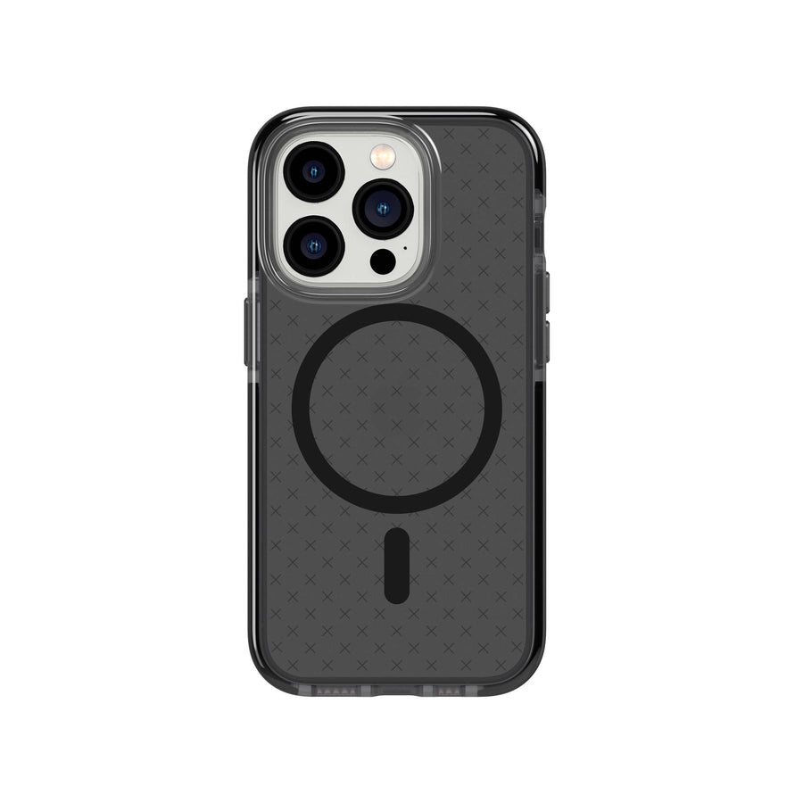 EvoCheck - Apple iPhone 14 Pro Case MagSafe Compatible - Smokey/Black