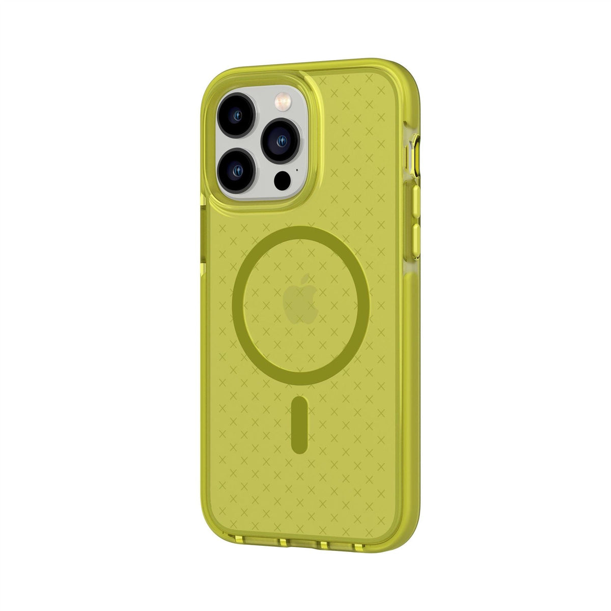 EvoCheck - Apple iPhone 14 Pro Max Case MagSafe Compatible - Acid Yellow
