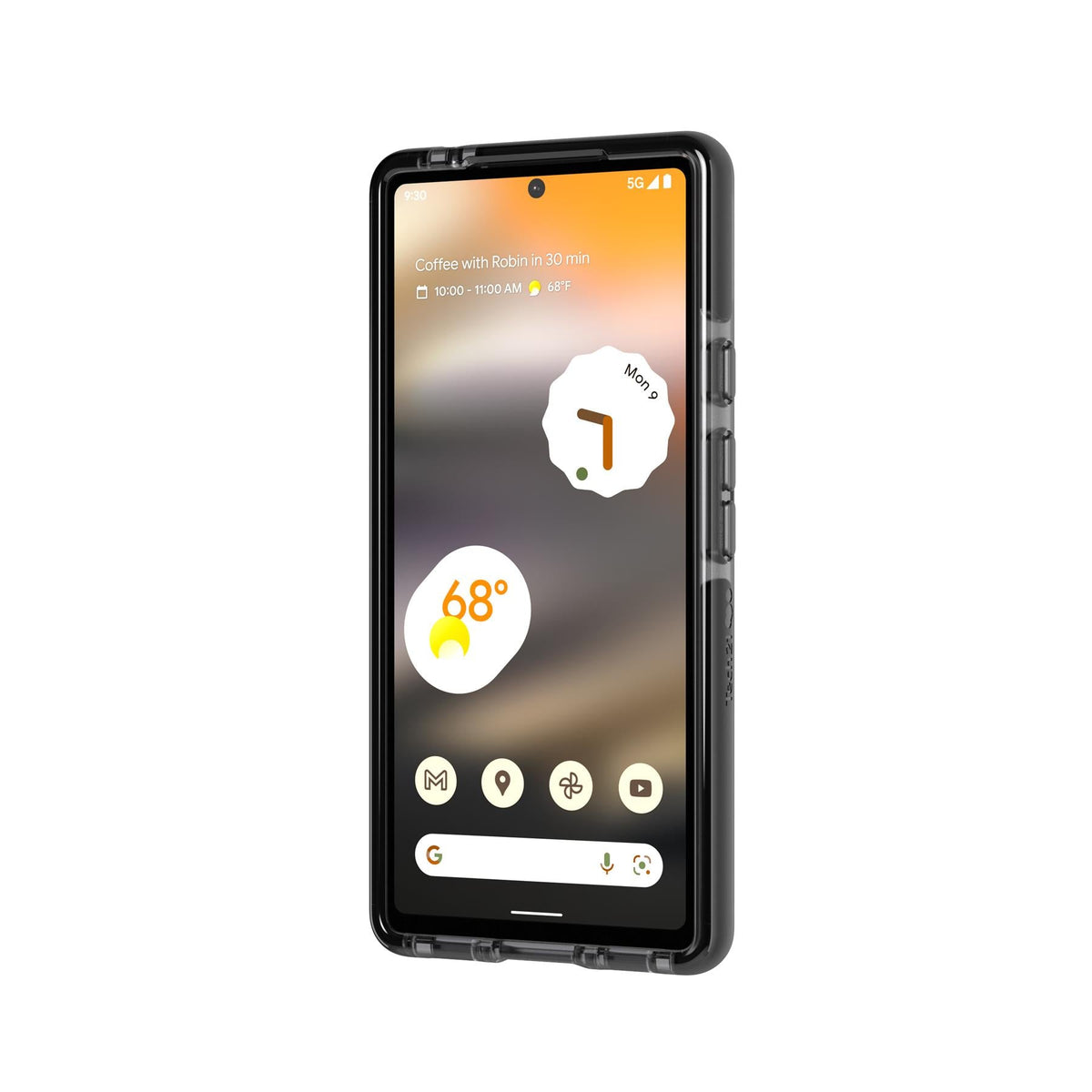 EvoCheck - Google Pixel 6a Case- Smokey Black