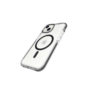 EvoCrystal MagSafe - Apple iPhone 17e/16e/15/14/13 Case - Clear/Black