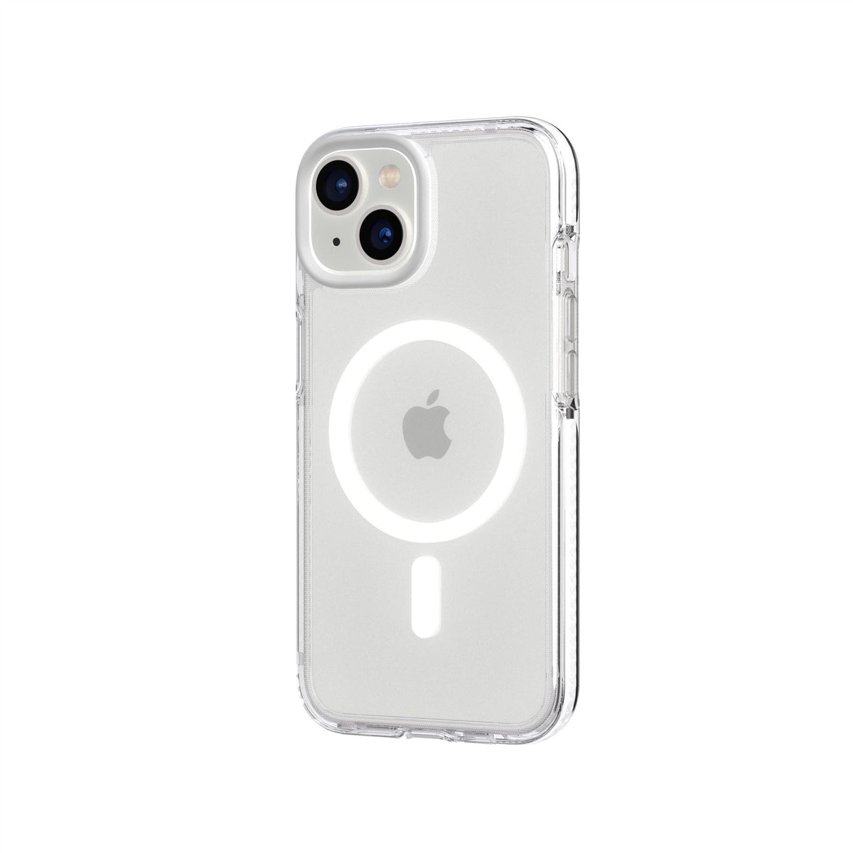 EvoCrystal MagSafe - Apple iPhone 17e/16e/15/14/13 Case - Clear/White