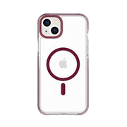 EvoCrystal - Apple iPhone 14 Plus Case MagSafe Compatible - Burgundy