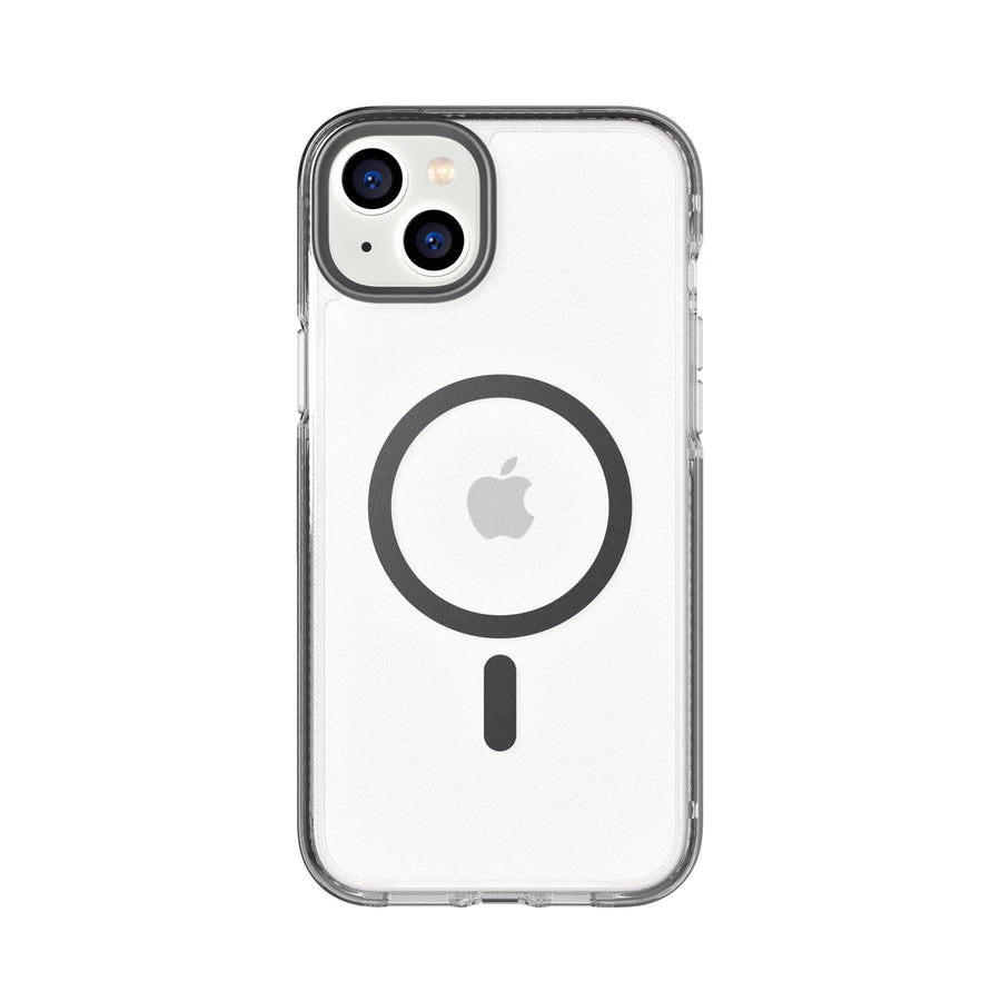 EvoCrystal - Apple iPhone 14 Plus Case MagSafe Compatible - Graphite Black