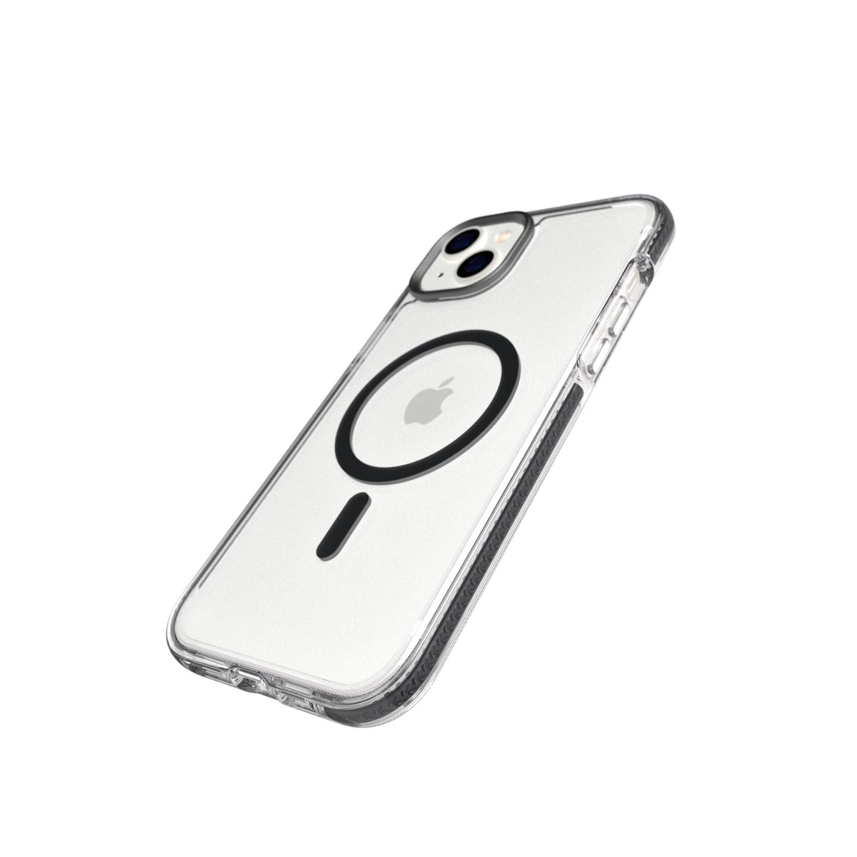 EvoCrystal - Apple iPhone 14 Plus Case MagSafe Compatible - Graphite Black