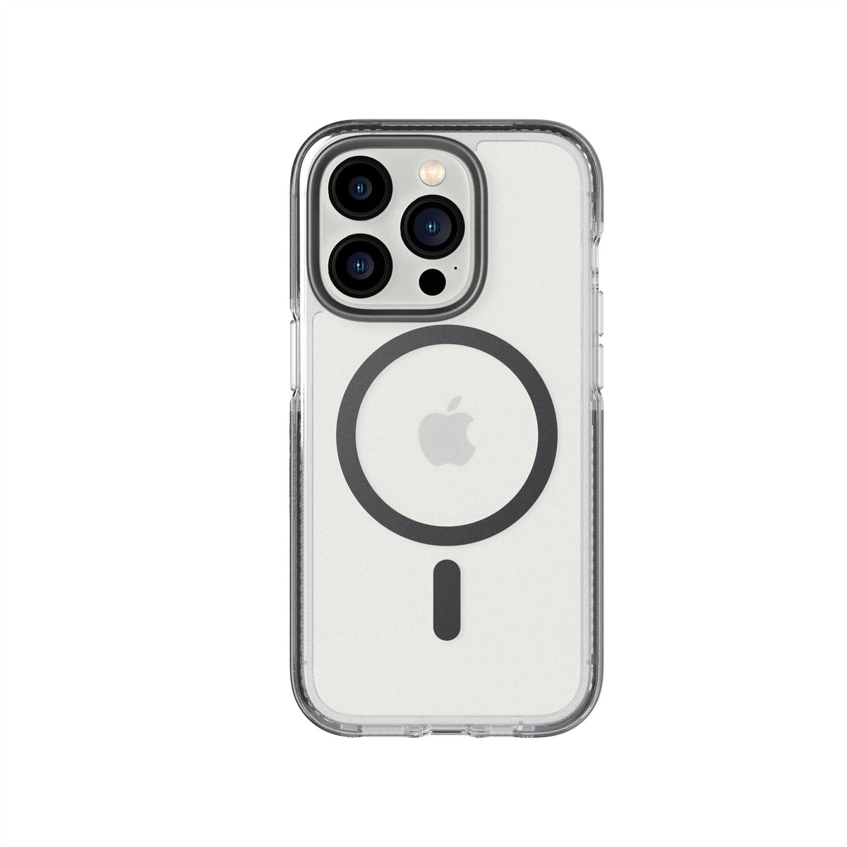 EvoCrystal - Apple iPhone 14 Pro Case MagSafe Compatible - Graphite Black