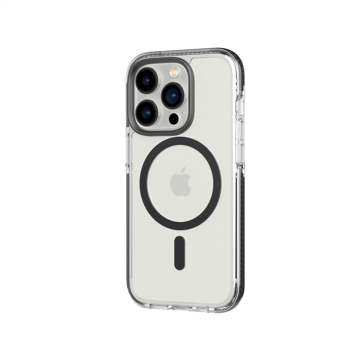 EvoCrystal - Apple iPhone 14 Pro Case MagSafe Compatible - Graphite Black