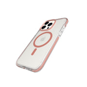 EvoCrystal - Apple iPhone 14 Pro Max Case MagSafe Compatible - Rose Gold