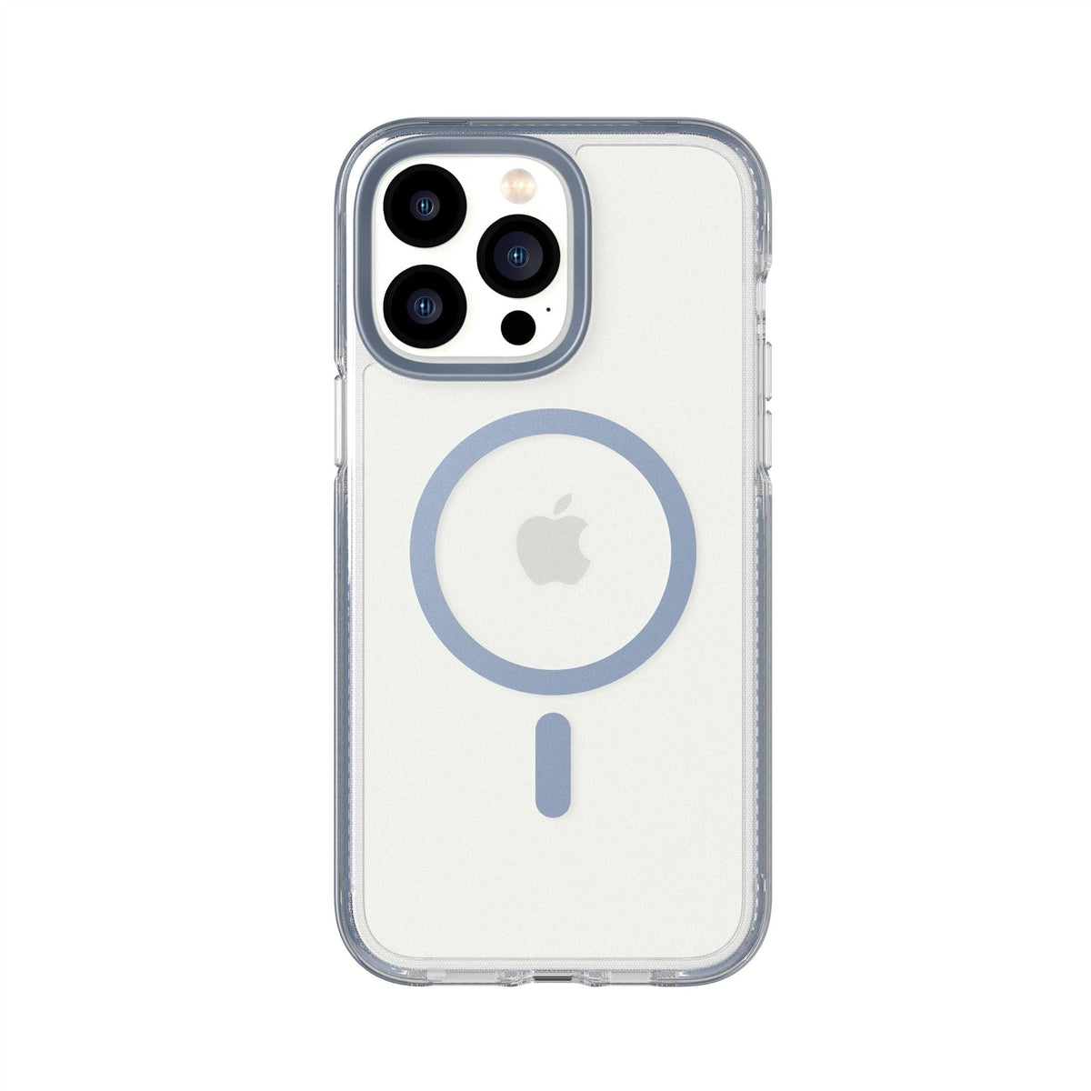 EvoCrystal - Apple iPhone 14 Pro Max Case MagSafe Compatible - Steel Blue