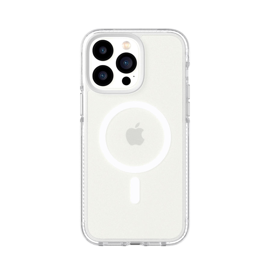 EvoCrystal - Apple iPhone 14 Pro Max Case MagSafe Compatible - White