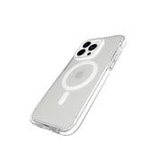 EvoCrystal - Apple iPhone 14 Pro Max Case MagSafe Compatible - White