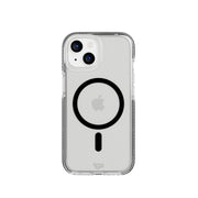 EvoCrystal MagSafe - Apple iPhone 17e/16e/15/14/13 Case - Clear/Black
