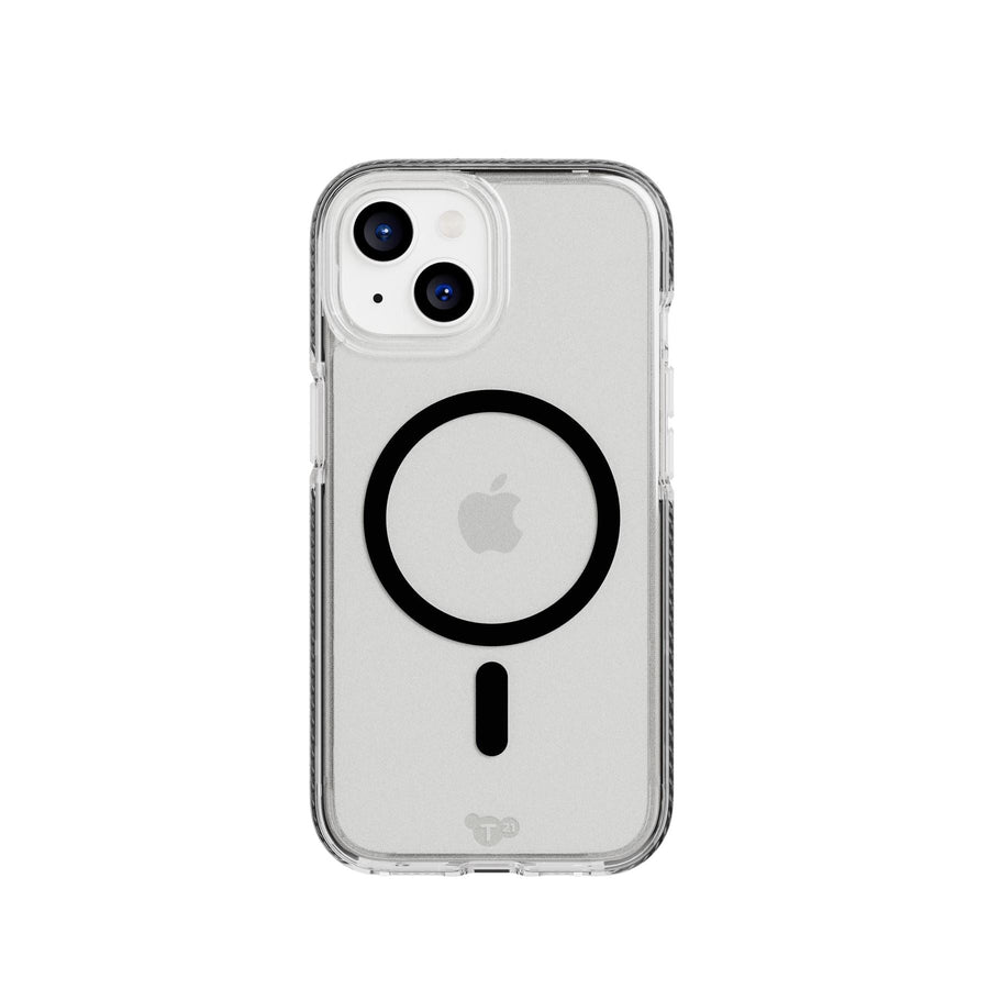 EvoCrystal MagSafe - Apple iPhone 17e/16e/15/14/13 Case - Clear/Black