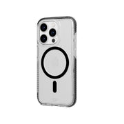 EvoCrystal - Apple iPhone 15 Pro Case MagSafe Compatible - Graphite Black