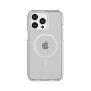 EvoCrystal - Apple iPhone 15 Pro Max Case MagSafe Compatible  - White Titanium
