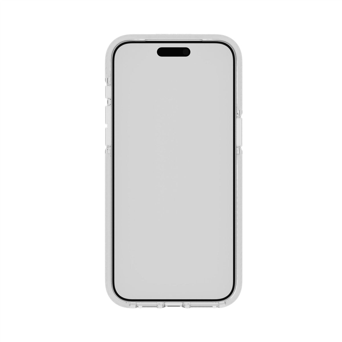EvoCrystal - Apple iPhone 15 Pro Max Case MagSafe Compatible  - White Titanium
