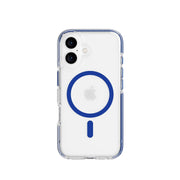 EvoCrystal - Apple iPhone 16 Case MagSafe Compatible -  Blue