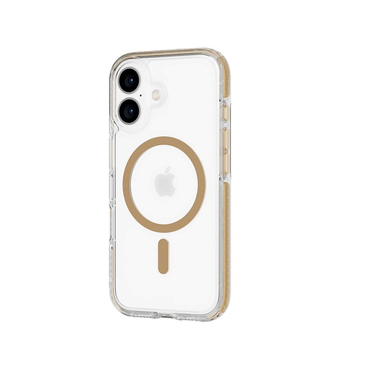EvoCrystal - Apple iPhone 16 Case MagSafe Compatible -  Gold