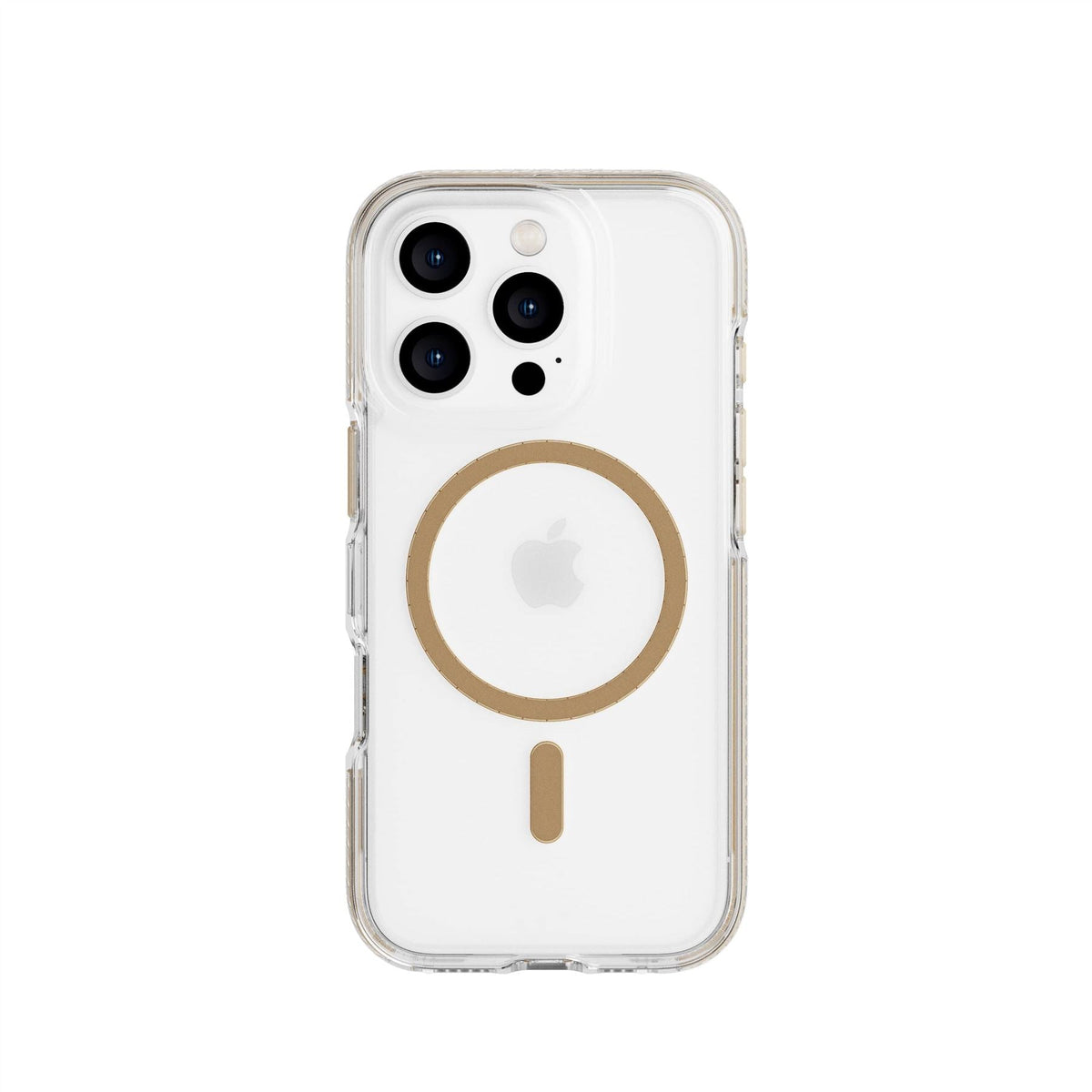 EvoCrystal - Apple iPhone 16 Pro Case MagSafe Compatible - Gold