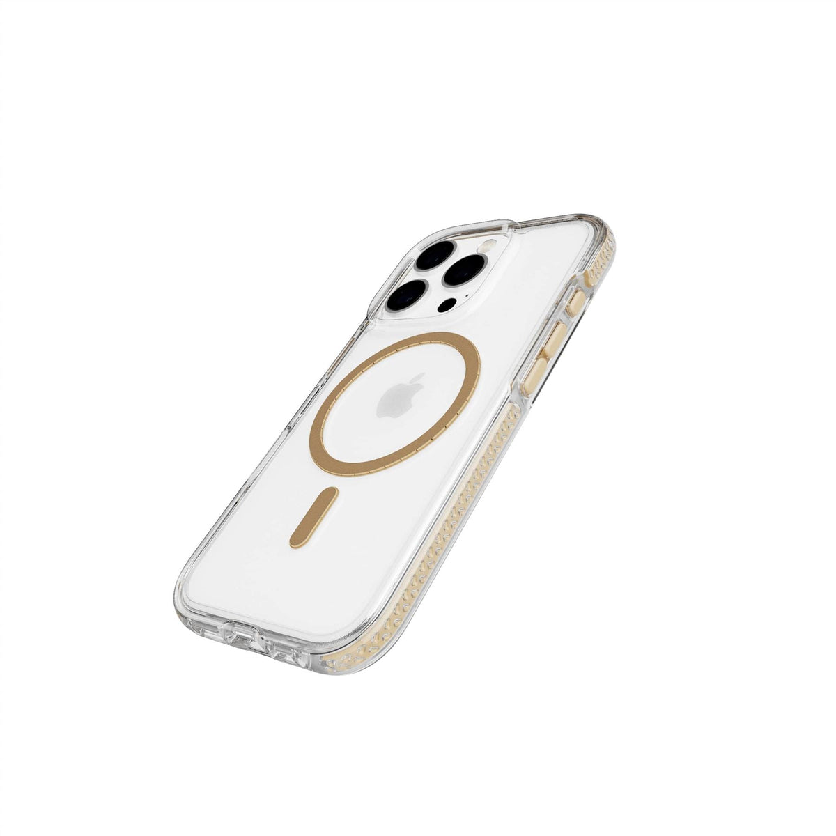 EvoCrystal - Apple iPhone 16 Pro Case MagSafe Compatible - Gold