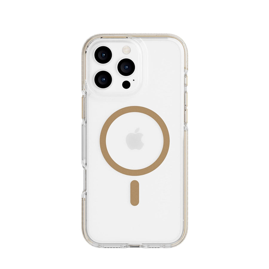EvoCrystal - Apple iPhone 16 Pro Max Case MagSafe Compatible - Gold