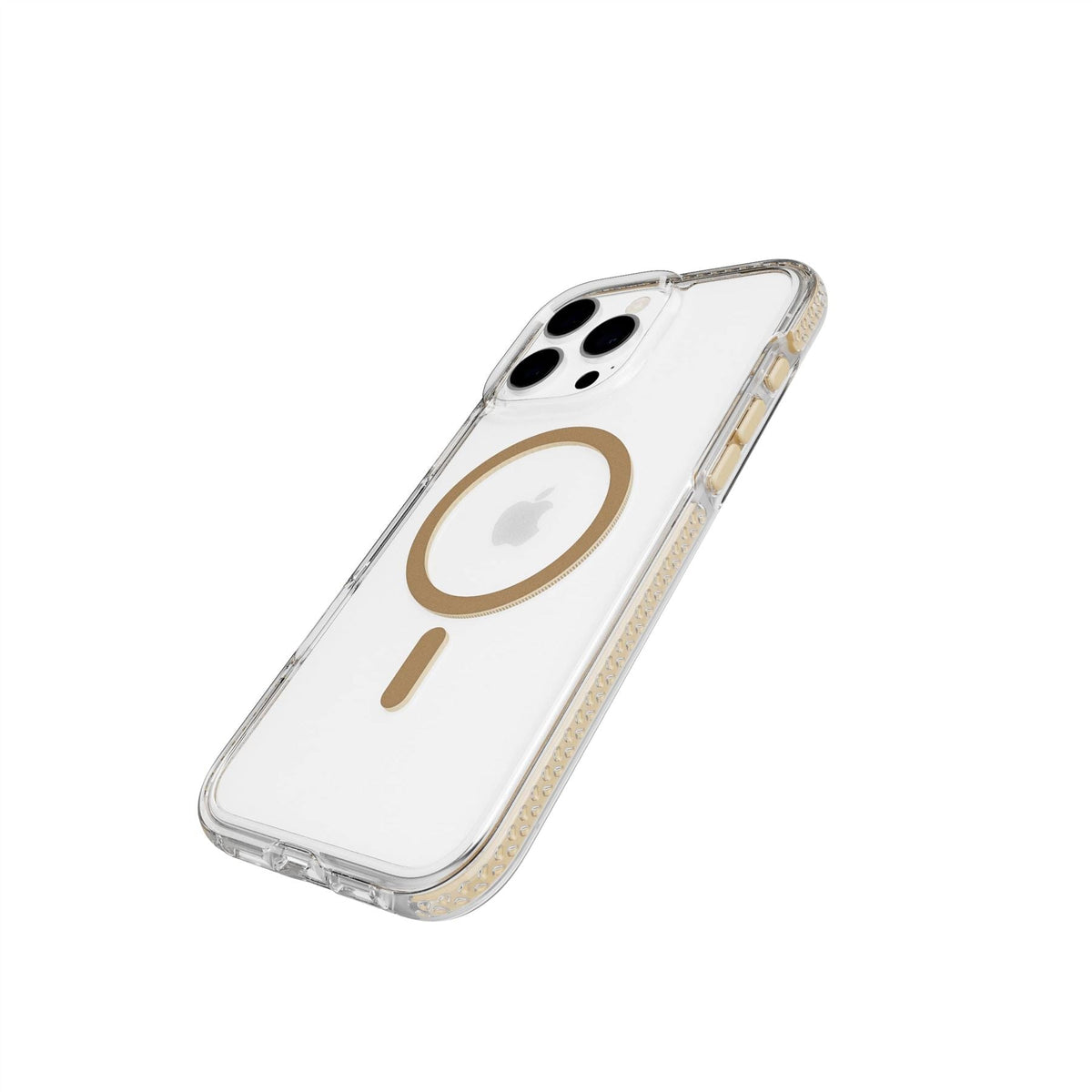 EvoCrystal - Apple iPhone 16 Pro Max Case MagSafe Compatible - Gold