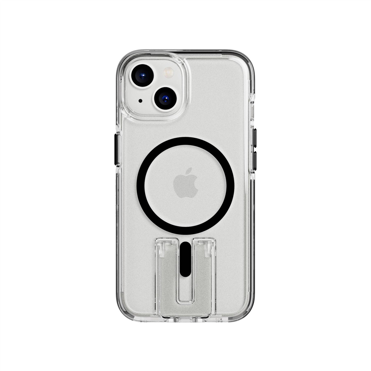 EvoCrystal Kick MagSafe - Apple iPhone 17e/16e/15/14/13 Case - Clear/Black