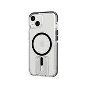 EvoCrystal Kick MagSafe - Apple iPhone 17e/16e/15/14/13 Case - Clear/Black