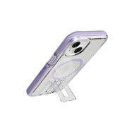 EvoCrystal Kick MagSafe - Apple iPhone 17e/16e/15/14/13 Case - Clear/Lilac