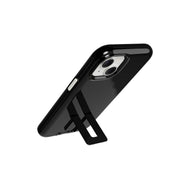 EvoCrystal Kick MagSafe - Apple iPhone 17e/16e/15/14/13 Case - Obsidian Black