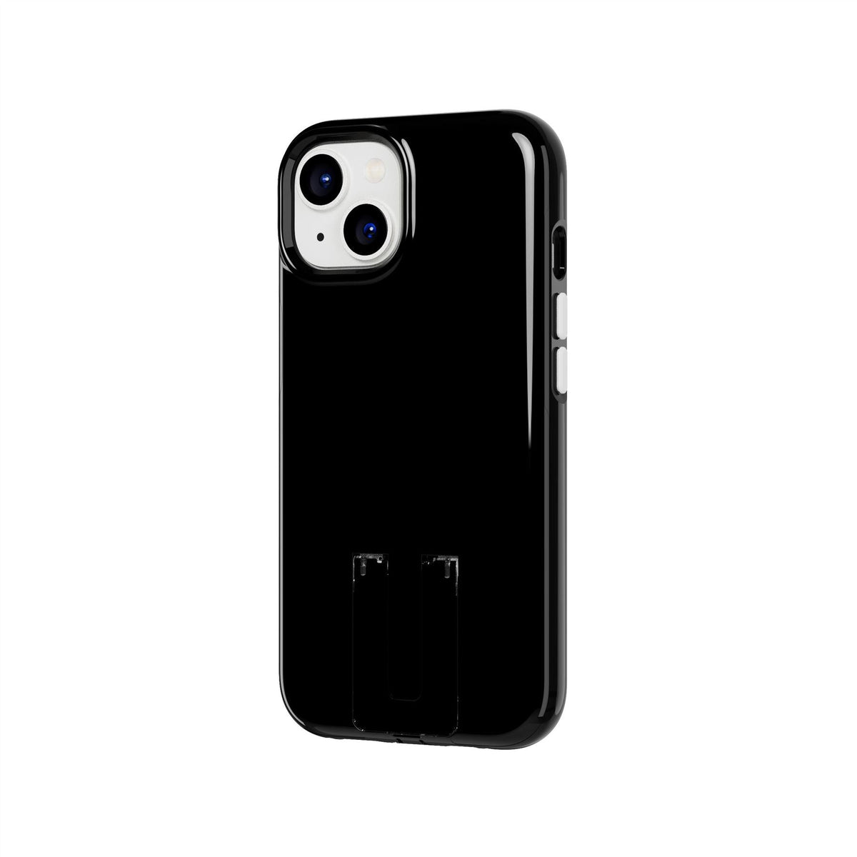 EvoCrystal Kick MagSafe - Apple iPhone 17e/16e/15/14/13 Case - Obsidian Black