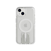 EvoCrystal Kick MagSafe - Apple iPhone 17e/16e/15/14/13 Case - Clear/White