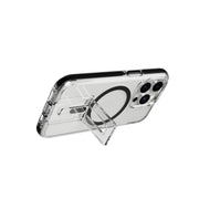 EvoCrystal Kick - Apple iPhone 14 Pro Case MagSafe Compatible - Clear Black
