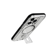 EvoCrystal Kick - Apple iPhone 14 Pro Case MagSafe Compatible - Clear Black