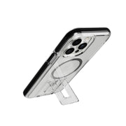 EvoCrystal Kick - Apple iPhone 14 Pro Max Case MagSafe Compatible - Clear Black
