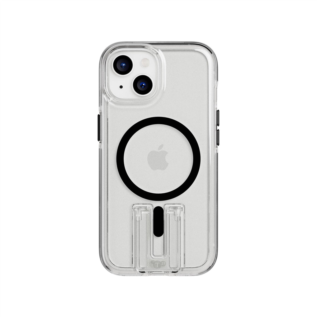 EvoCrystal Kick MagSafe - Apple iPhone 17e/16e/15/14/13 Case - Clear/Black