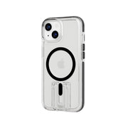 EvoCrystal Kick MagSafe - Apple iPhone 17e/16e/15/14/13 Case - Clear/Black
