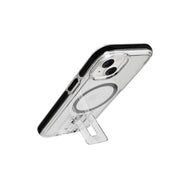 EvoCrystal Kick MagSafe - Apple iPhone 17e/16e/15/14/13 Case - Clear/Black