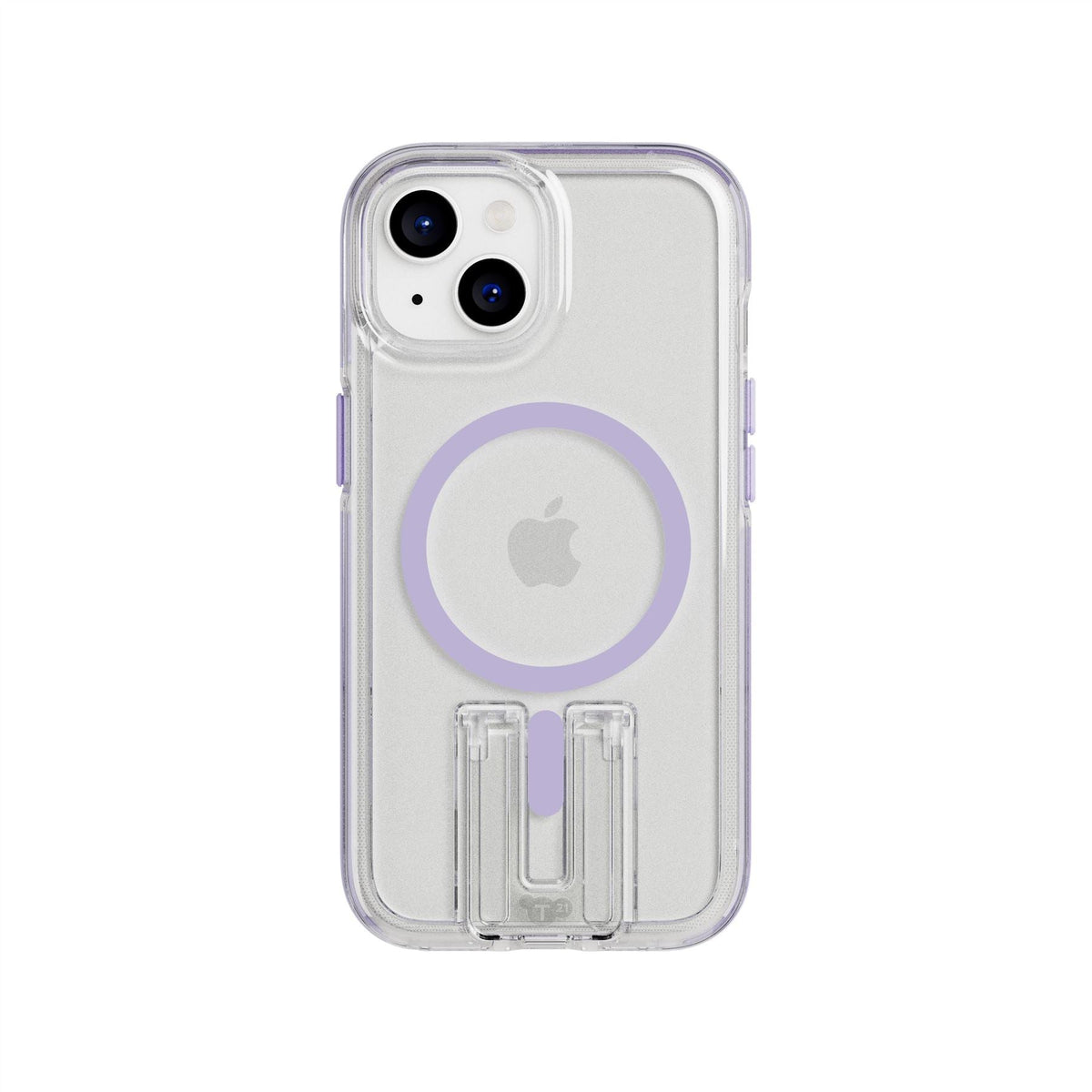 EvoCrystal Kick MagSafe - Apple iPhone 17e/16e/15/14/13 Case - Clear/Lilac