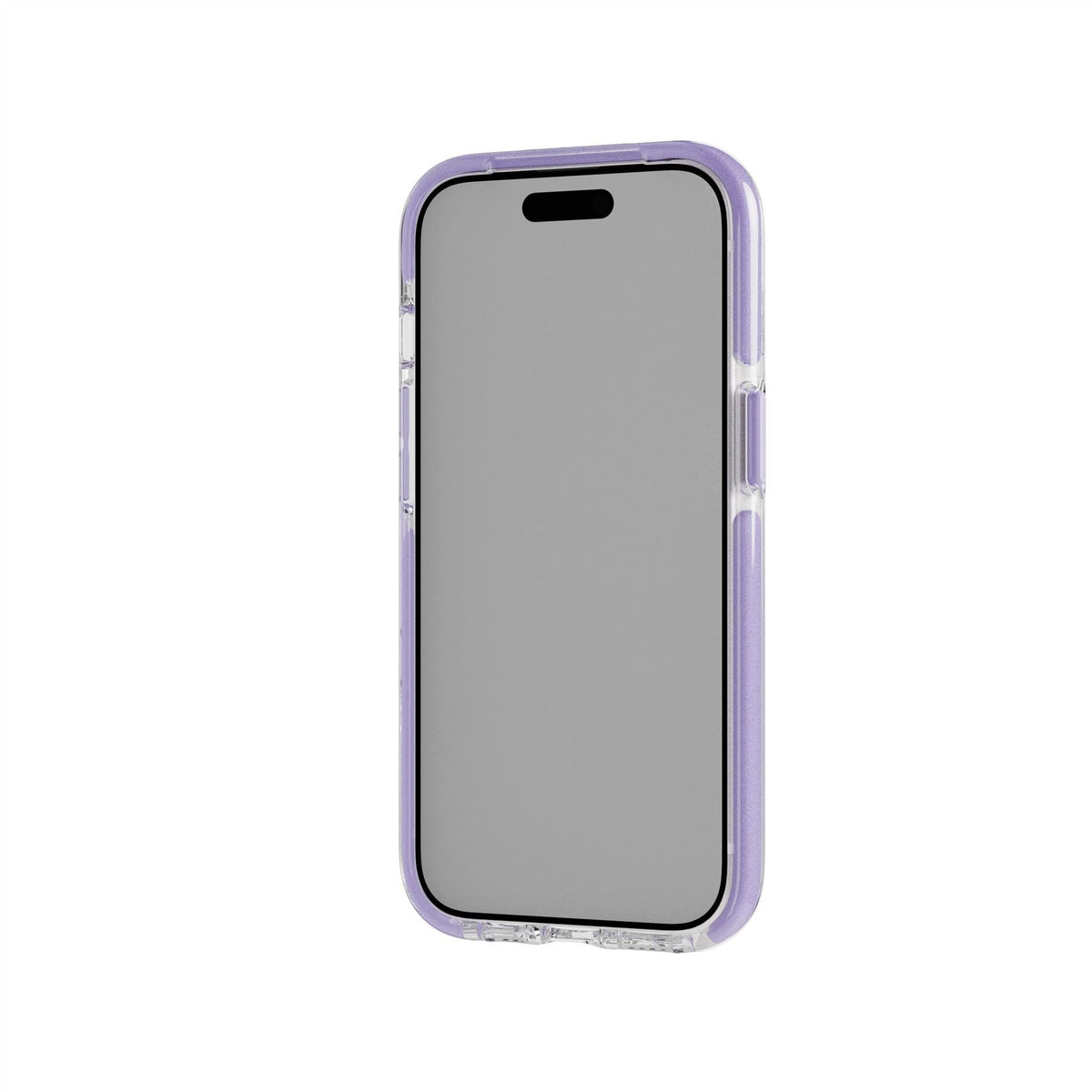EvoCrystal Kick MagSafe - Apple iPhone 17e/16e/15/14/13 Case - Clear/Lilac