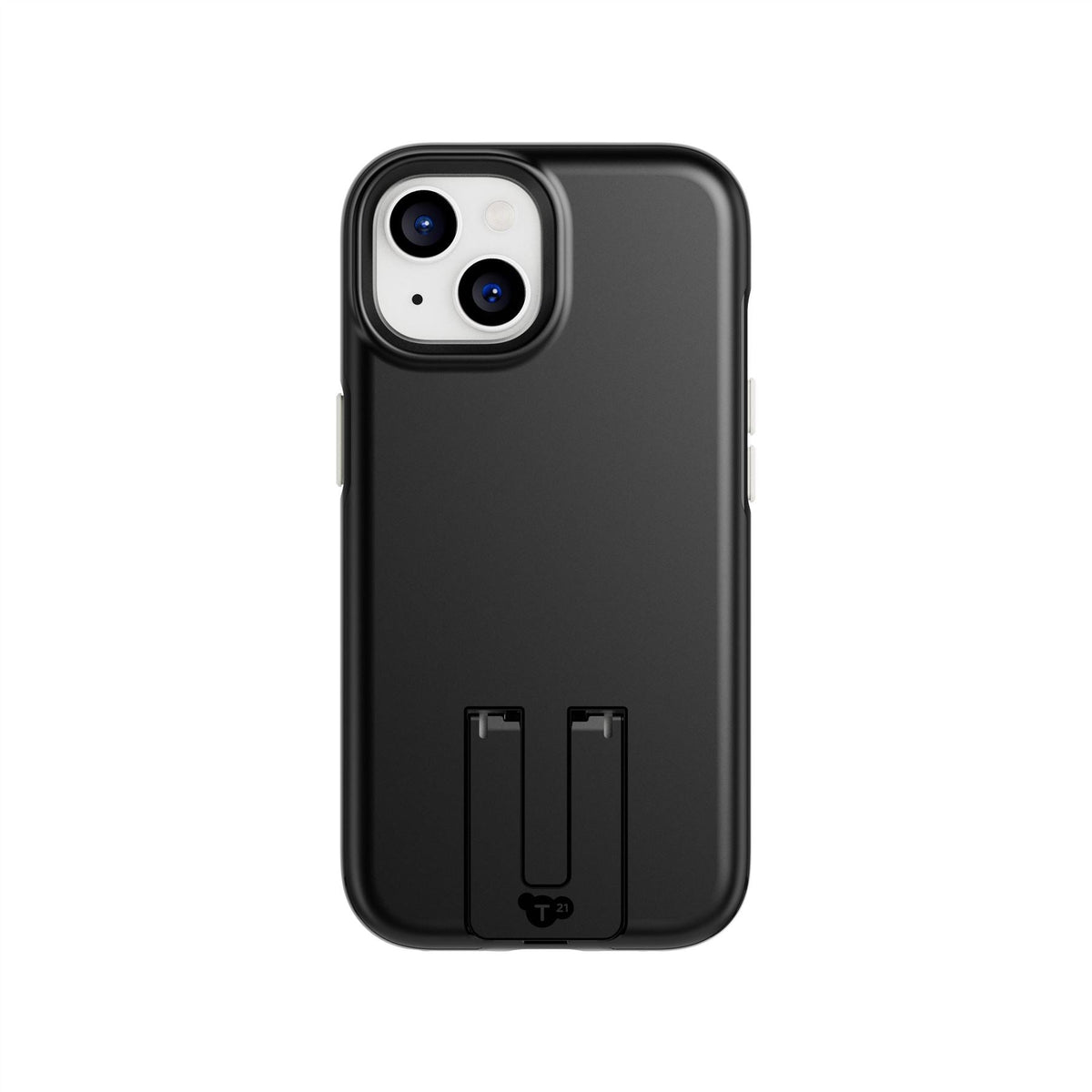 EvoCrystal Kick MagSafe - Apple iPhone 17e/16e/15/14/13 Case - Obsidian Black