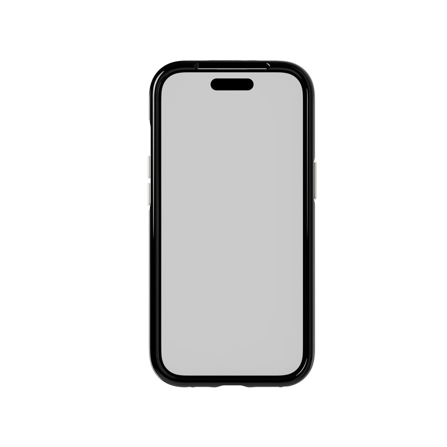 EvoCrystal Kick MagSafe - Apple iPhone 17e/16e/15/14/13 Case - Obsidian Black
