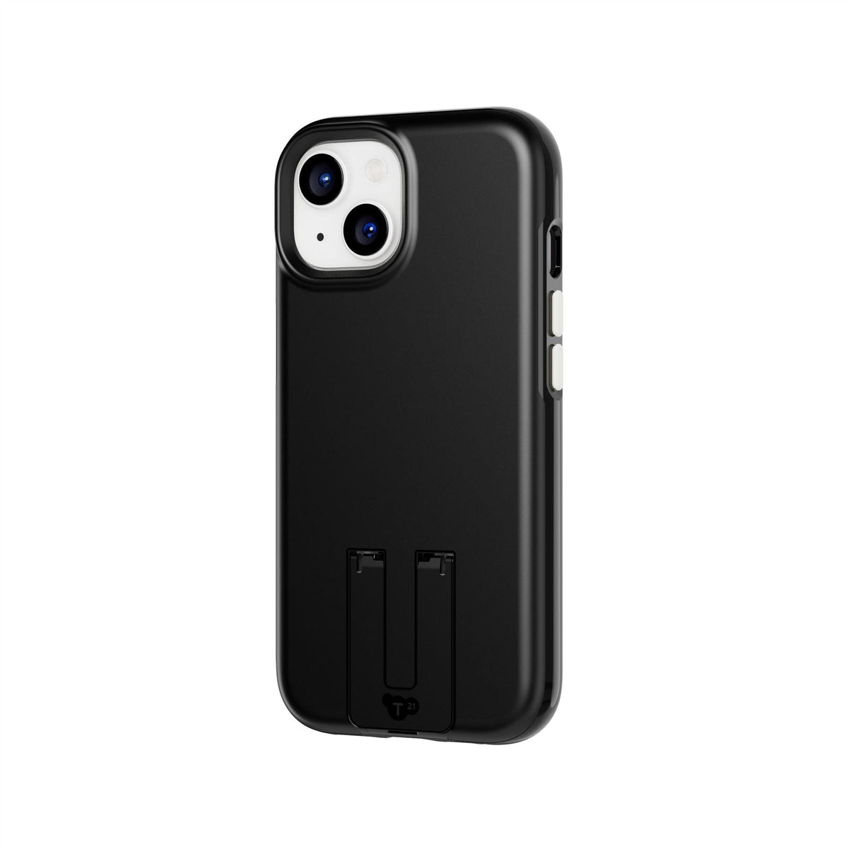 EvoCrystal Kick MagSafe - Apple iPhone 17e/16e/15/14/13 Case - Obsidian Black