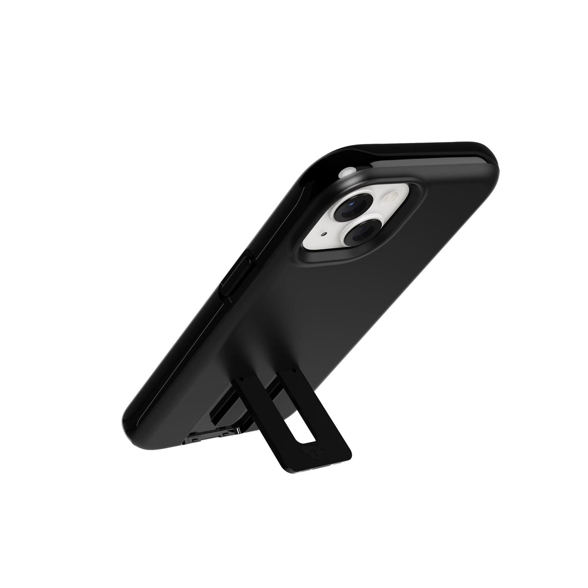 EvoCrystal Kick MagSafe - Apple iPhone 17e/16e/15/14/13 Case - Obsidian Black