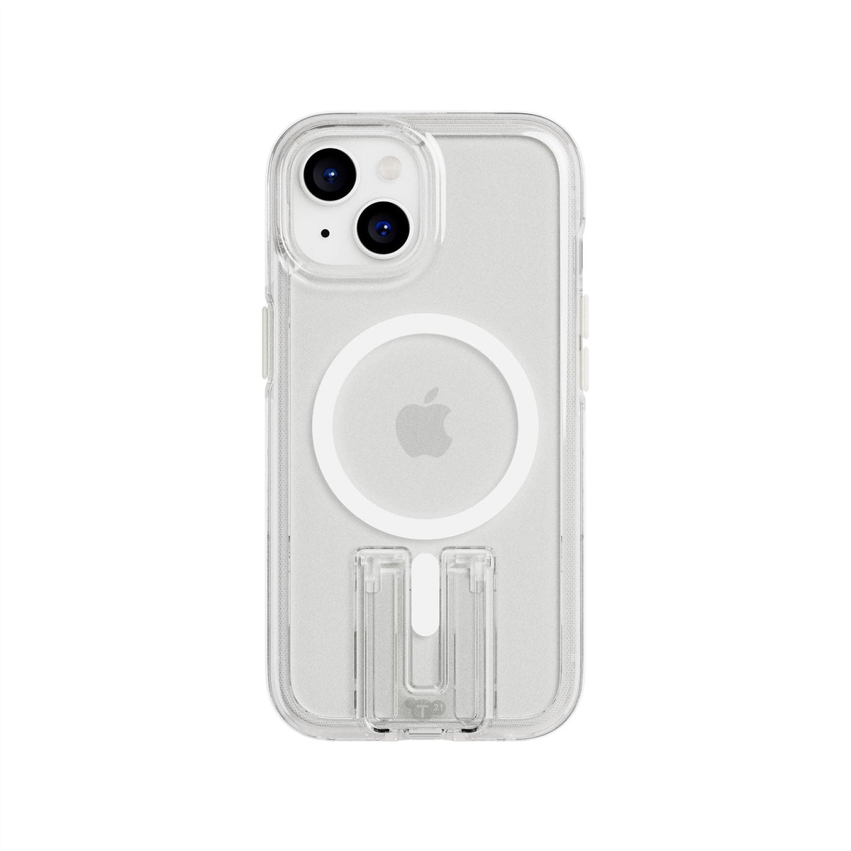EvoCrystal Kick MagSafe - Apple iPhone 17e/16e/15/14/13 Case - Clear/White
